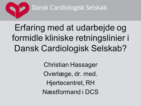 Dansk Cardiologisk Selskab
