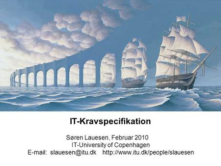 IT-Kravspecifikation