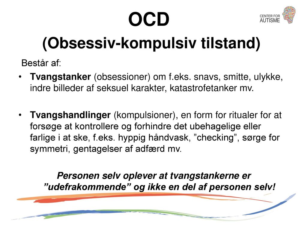OCD (Obsessiv-kompulsiv tilstand)