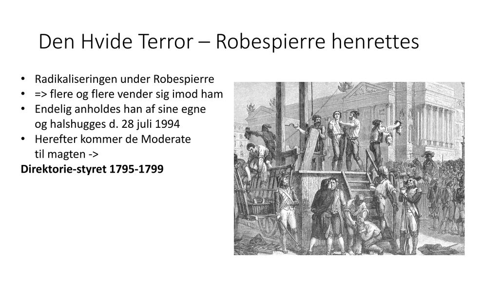 Terrorregimet under Robespierre