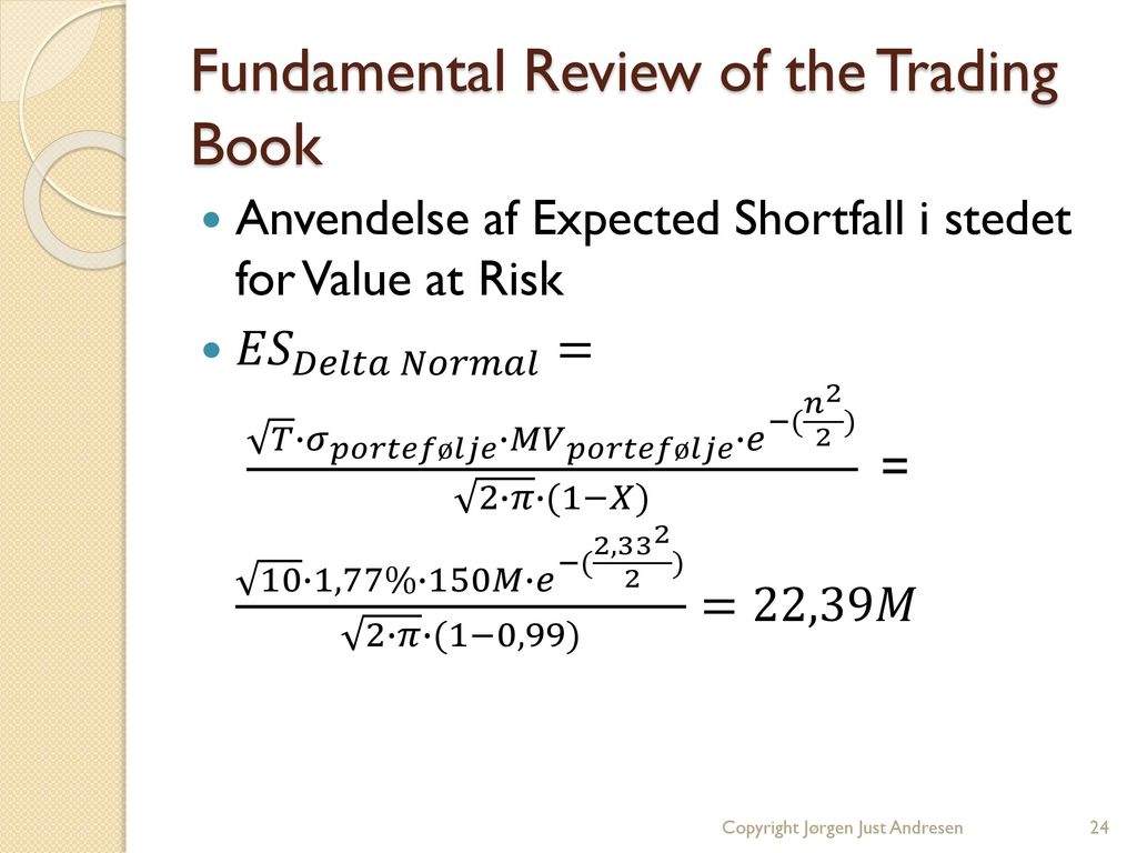 Fundamental Review of the Trading Book