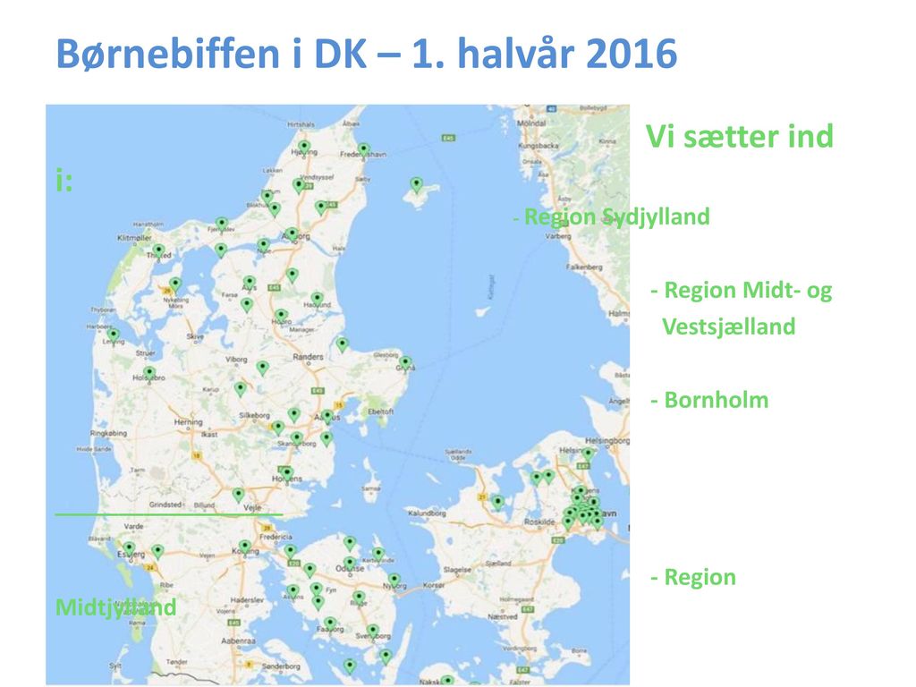 Børnebiffen i DK – 1. halvår 2016