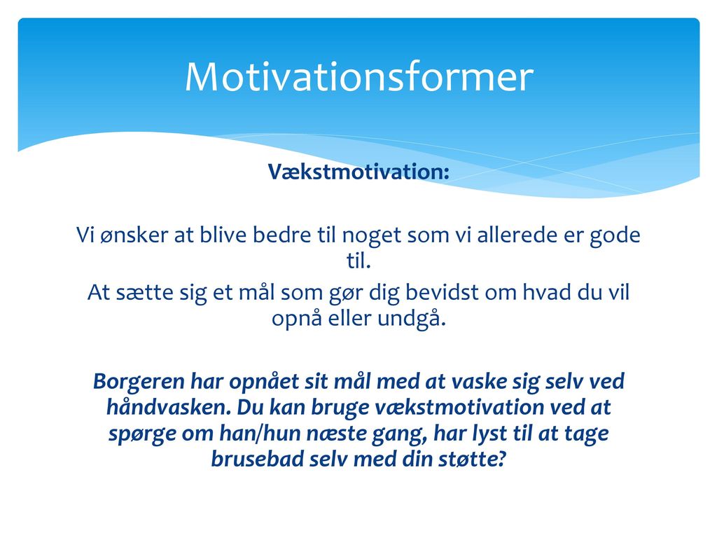 Motivationsformer