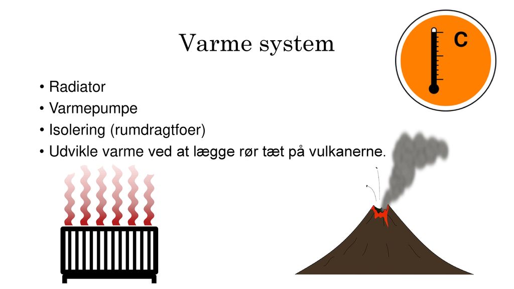 Varme system Radiator Varmepumpe Isolering (rumdragtfoer)