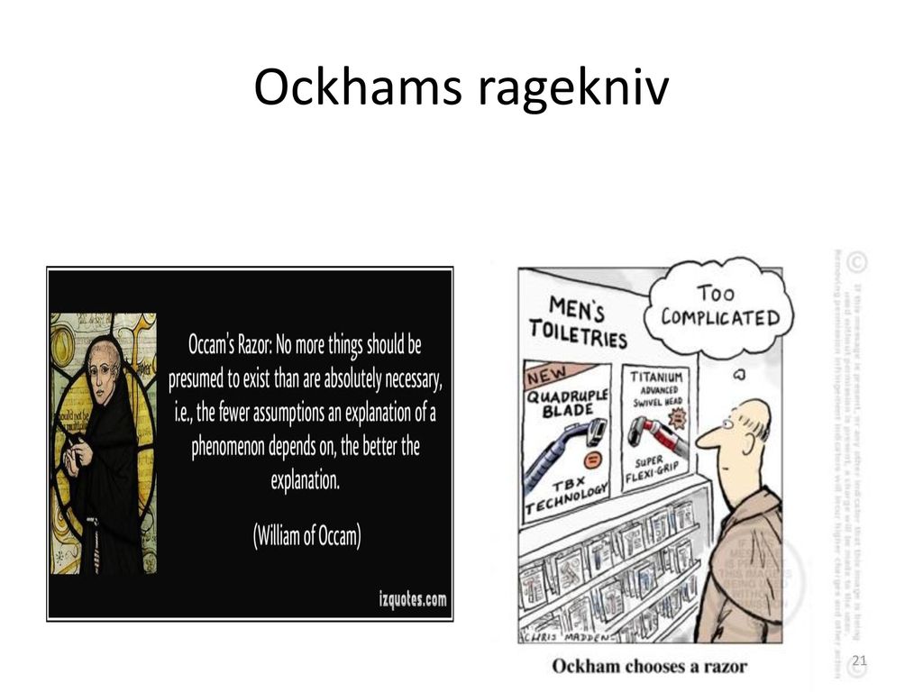 Ockhams ragekniv