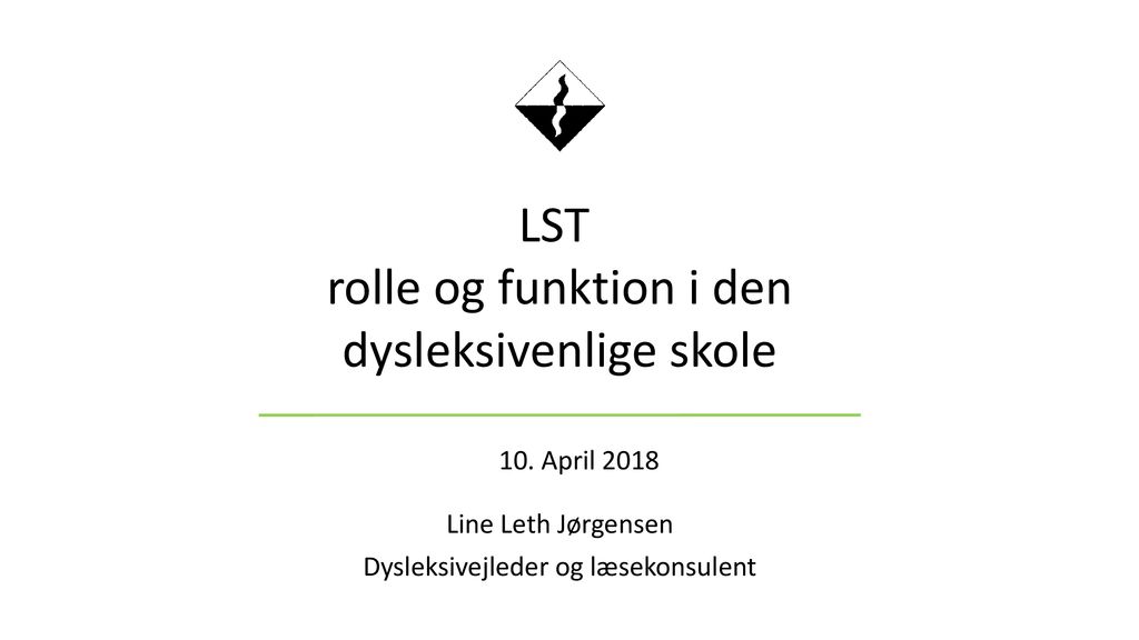 Line Leth Jørgensen Dysleksivejleder og læsekonsulent