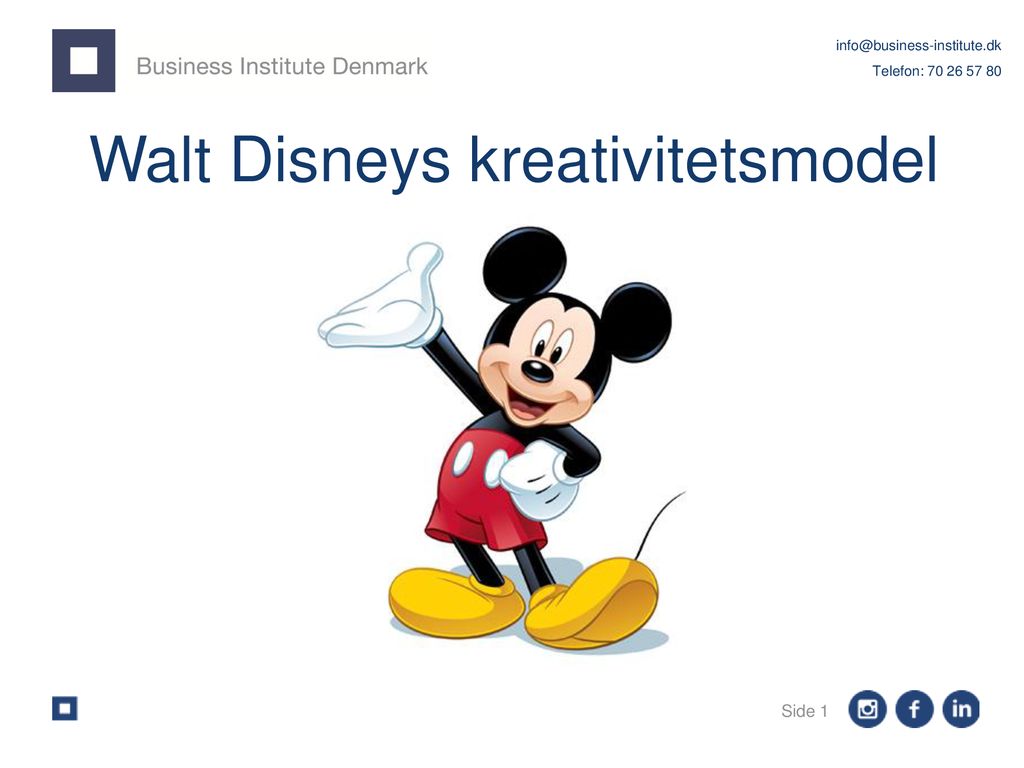 Walt Disneys kreativitetsmodel