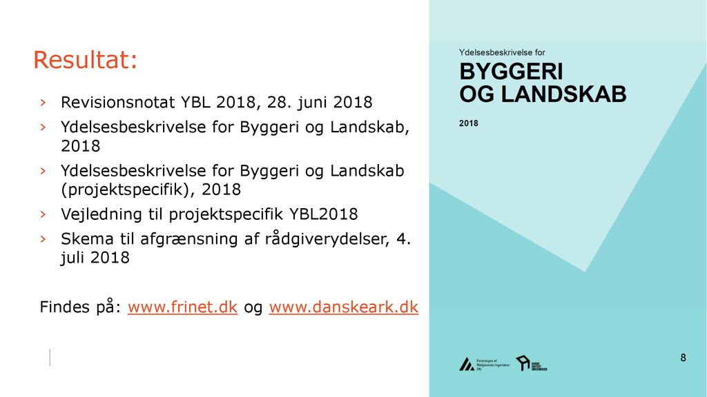 Resultat: Revisionsnotat YBL 2018, 28. juni 2018