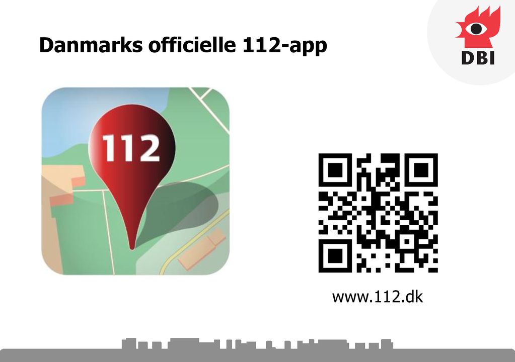 Danmarks officielle 112-app