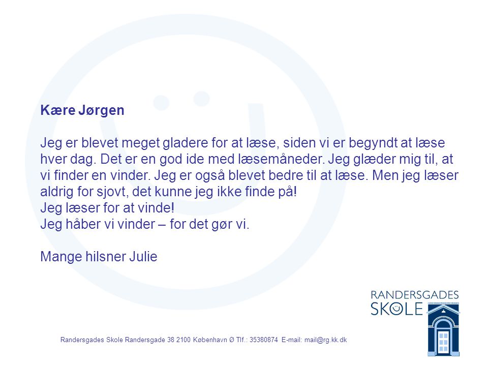 Kære Jørgen
