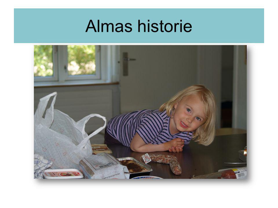 Almas historie