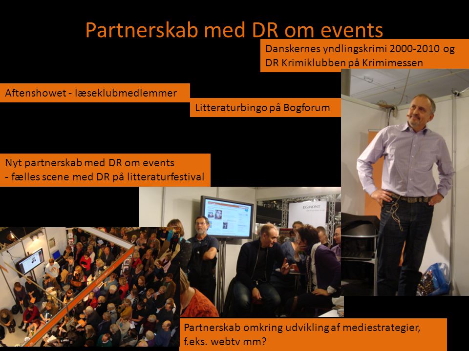 Partnerskab med DR om events