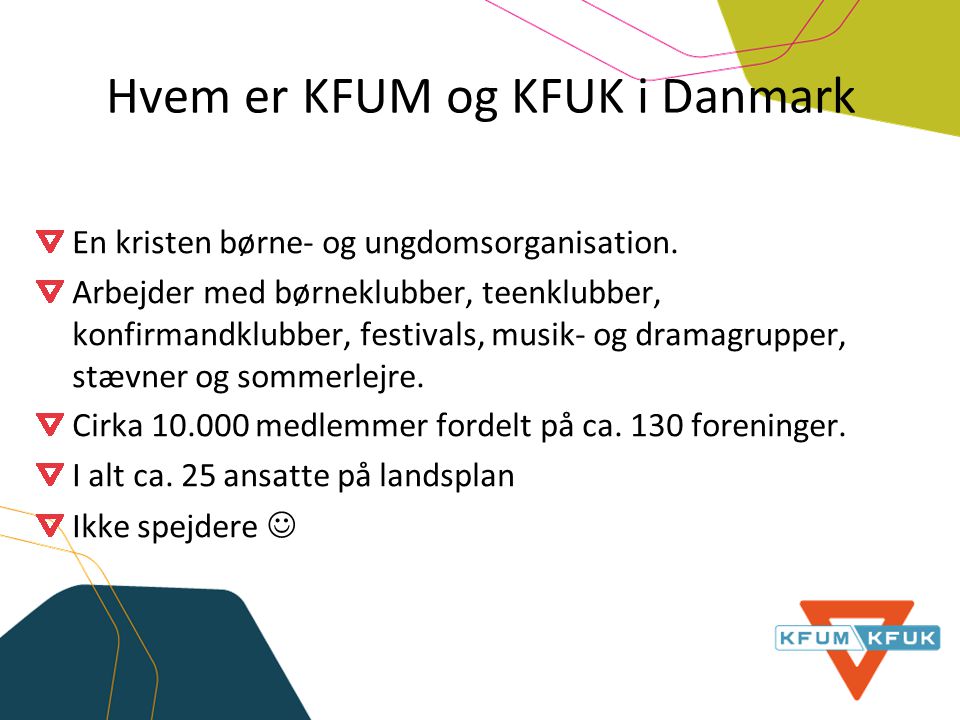 Hvem er KFUM og KFUK i Danmark