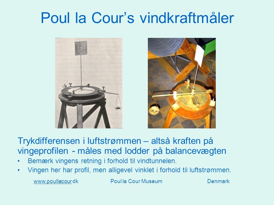 Poul la Cour’s vindkraftmåler