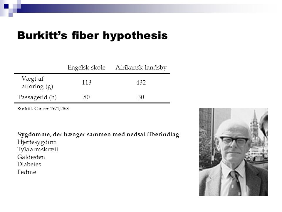 Burkitt’s fiber hypothesis