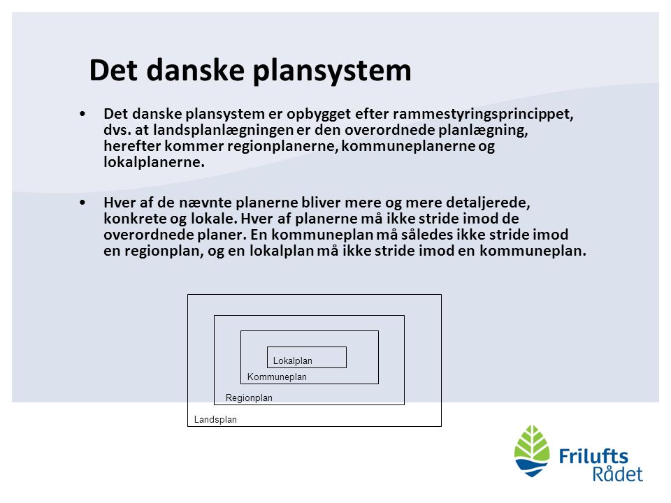 Det danske plansystem
