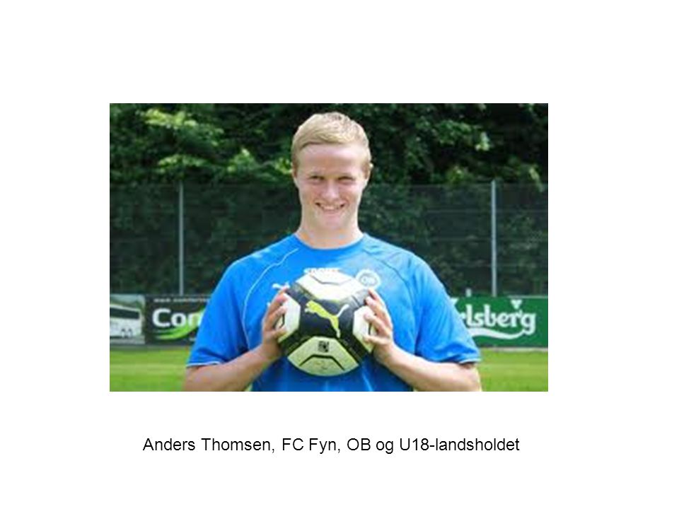 Anders Thomsen, FC Fyn, OB og U18-landsholdet