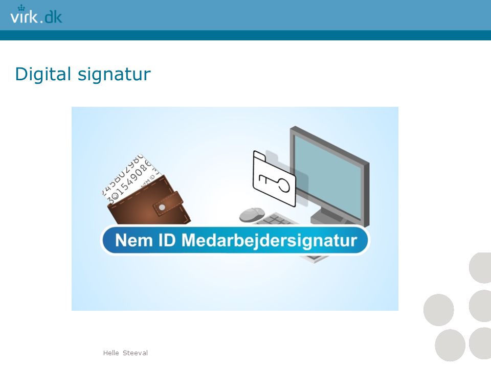 Digital signatur Helle Steeval