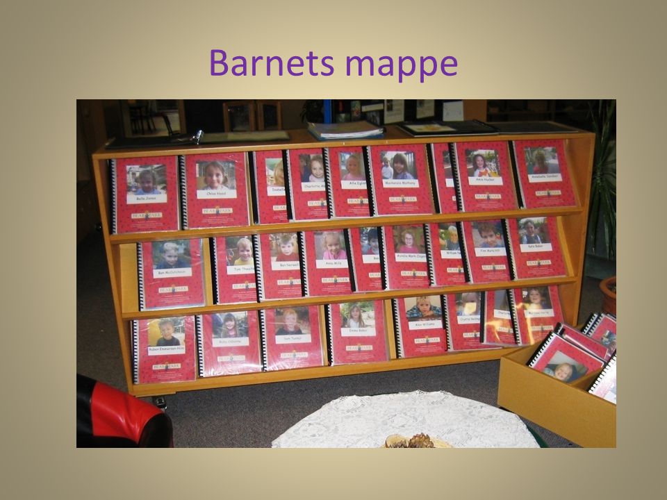 Barnets mappe