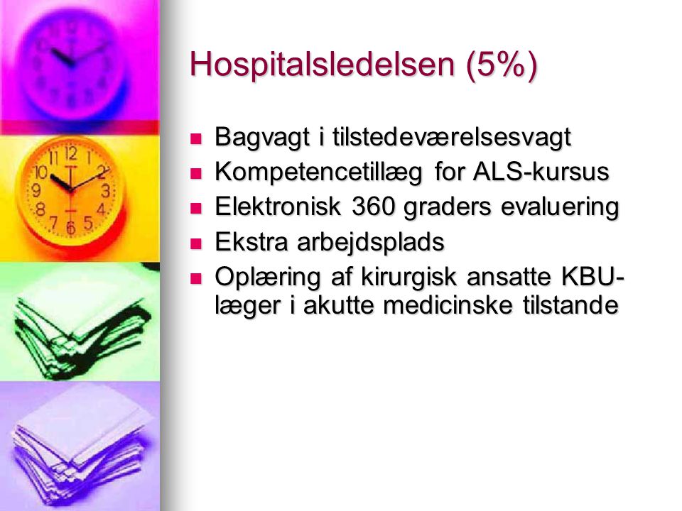 Hospitalsledelsen (5%)