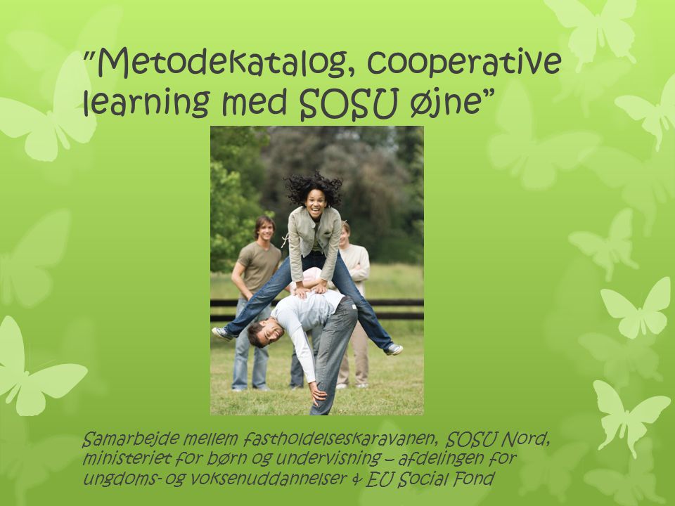 Metodekatalog, cooperative learning med SOSU øjne