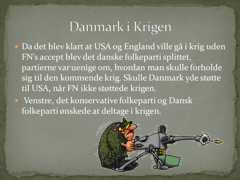 Danmark i Krigen