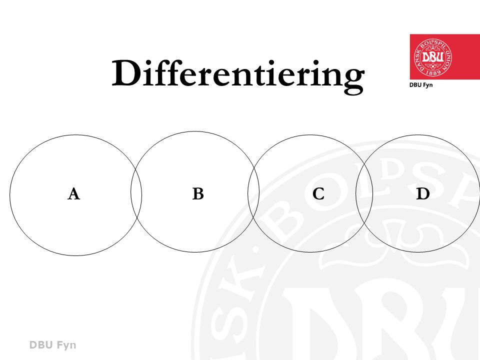 Differentiering A B C D 7