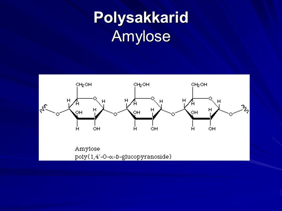 Polysakkarid Amylose