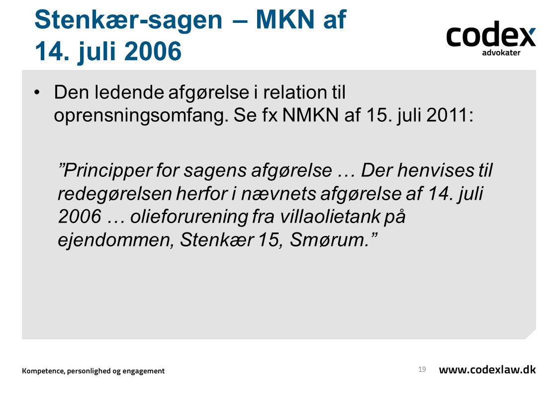 Stenkær-sagen – MKN af 14. juli 2006