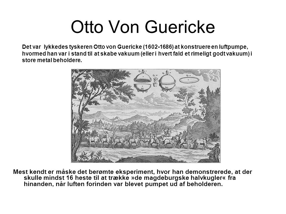Otto Von Guericke