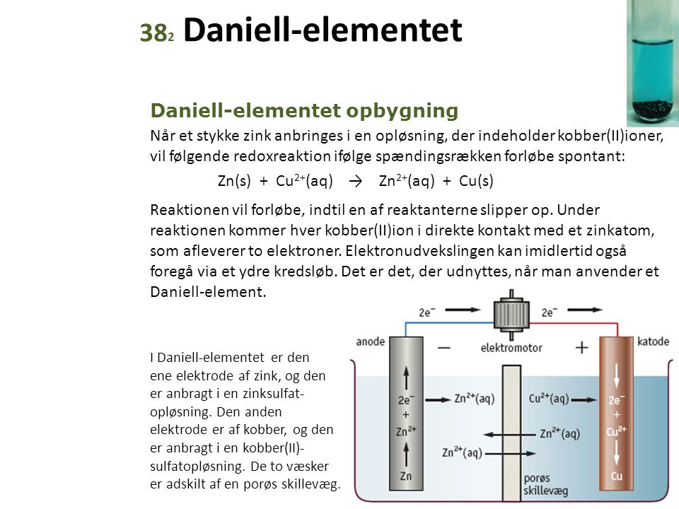 382 Daniell-elementet Daniell-elementet opbygning
