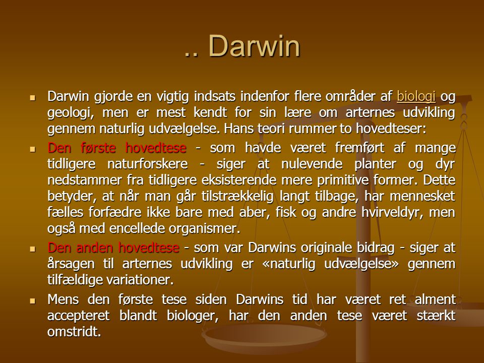 .. Darwin