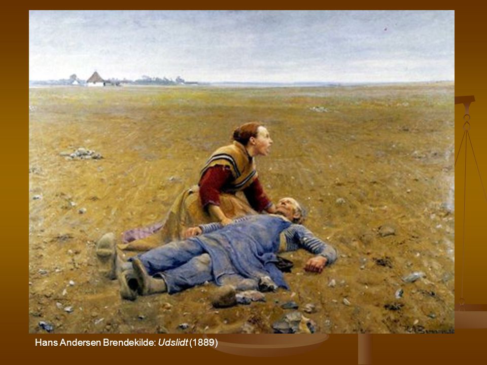 Hans Andersen Brendekilde: Udslidt (1889)
