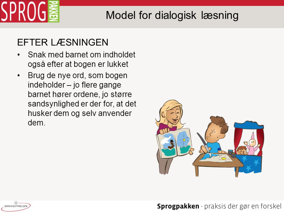 Model for dialogisk læsning
