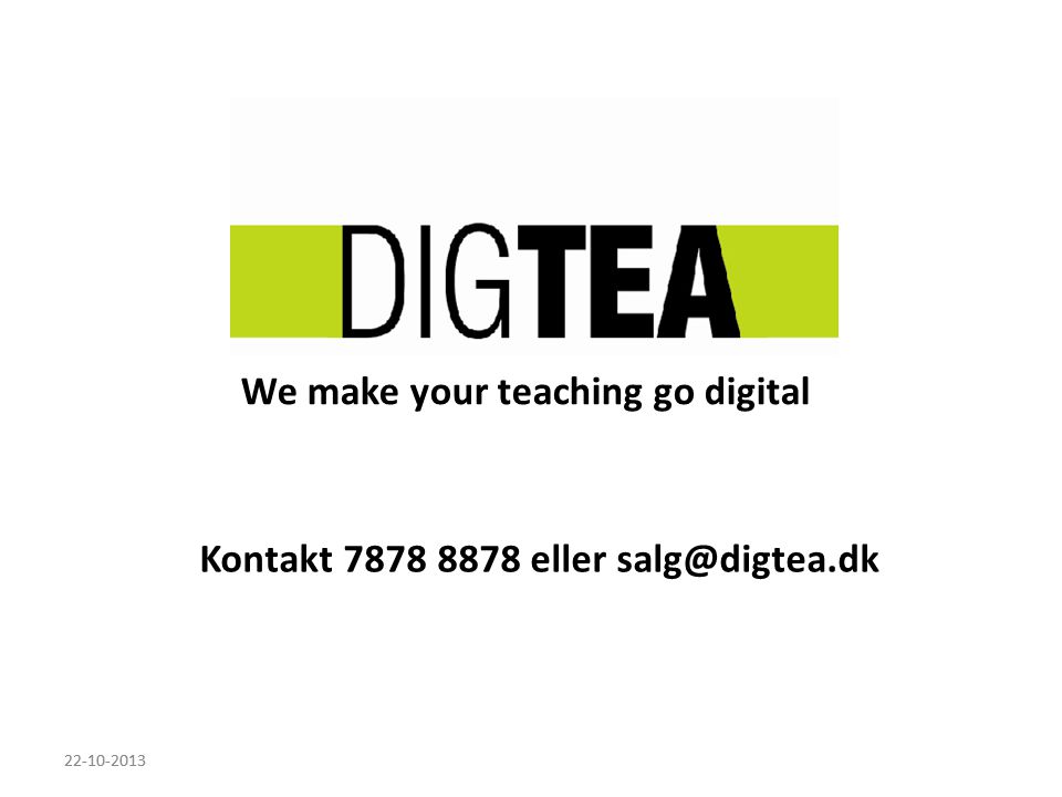 We make your teaching go digital