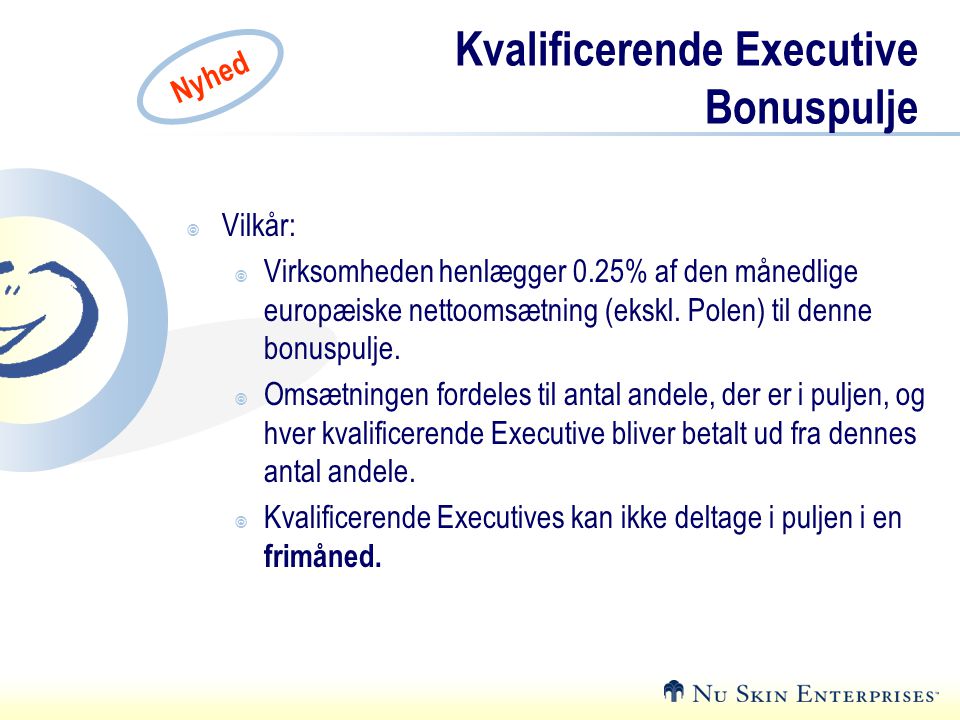 Kvalificerende Executive Bonuspulje