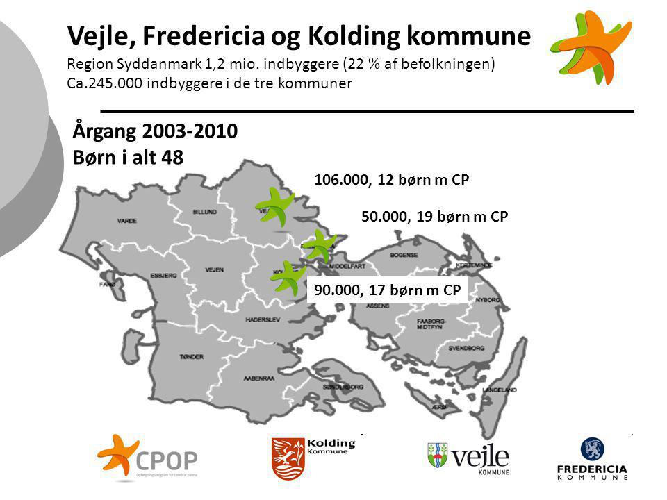 Vejle, Fredericia og Kolding kommune