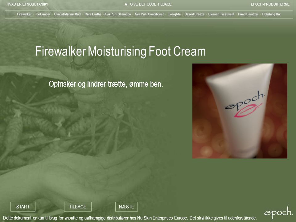 Firewalker Moisturising Foot Cream