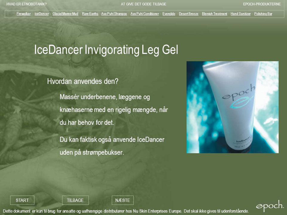 IceDancer Invigorating Leg Gel