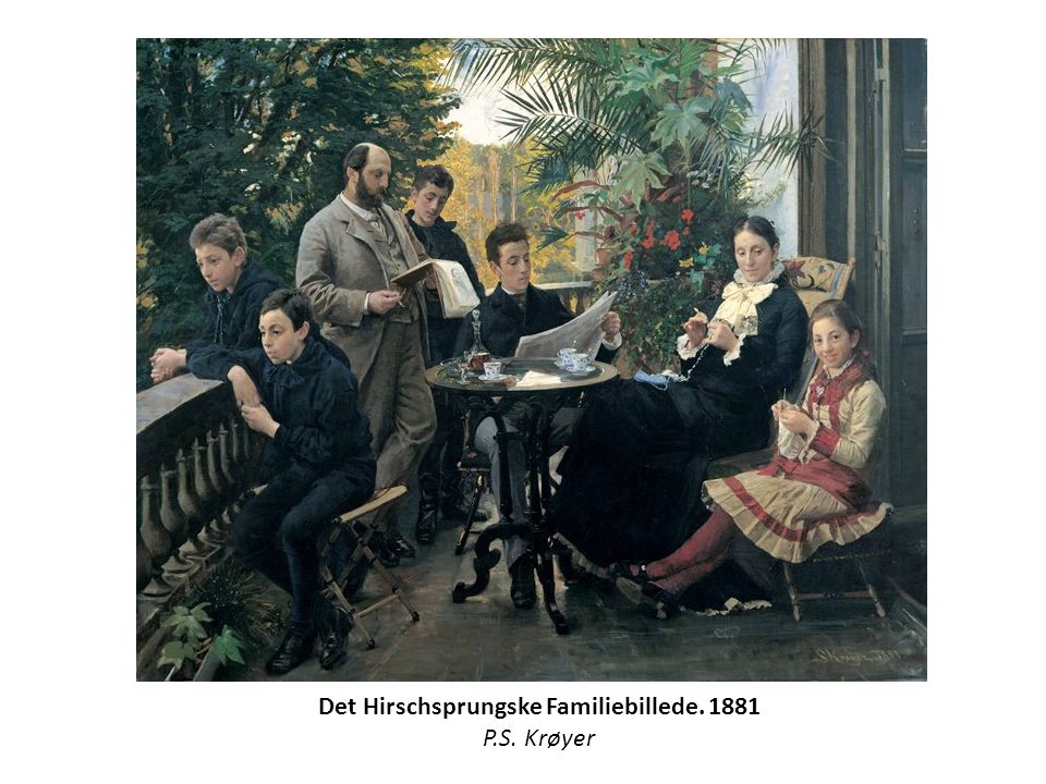 Det Hirschsprungske Familiebillede P.S. Krøyer