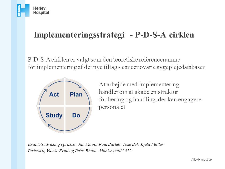 Implementeringsstrategi - P-D-S-A cirklen