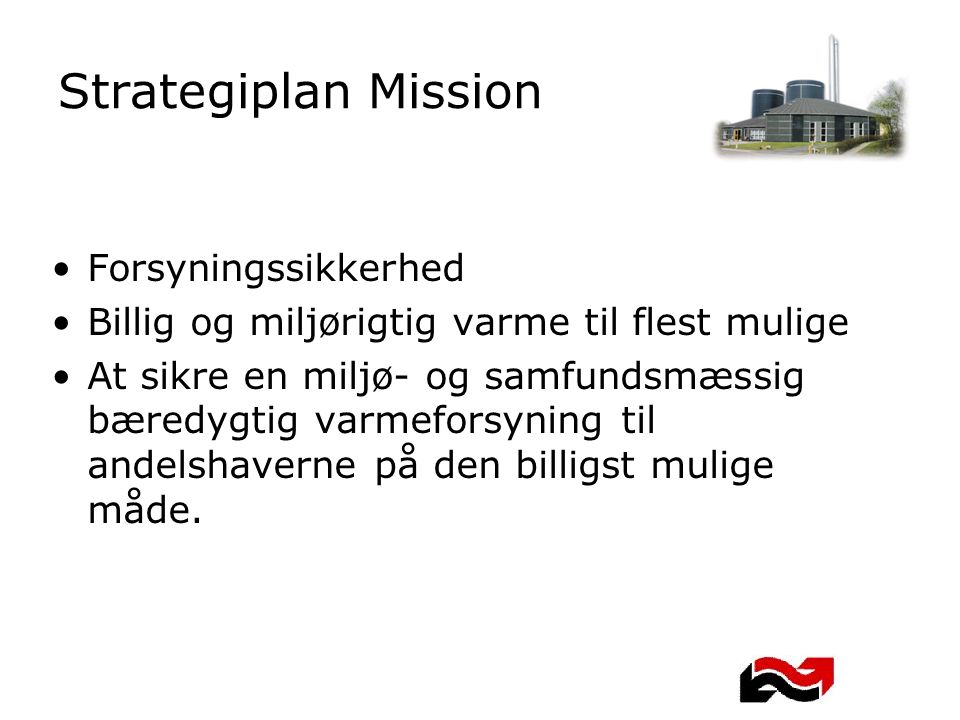 Strategiplan Mission Forsyningssikkerhed