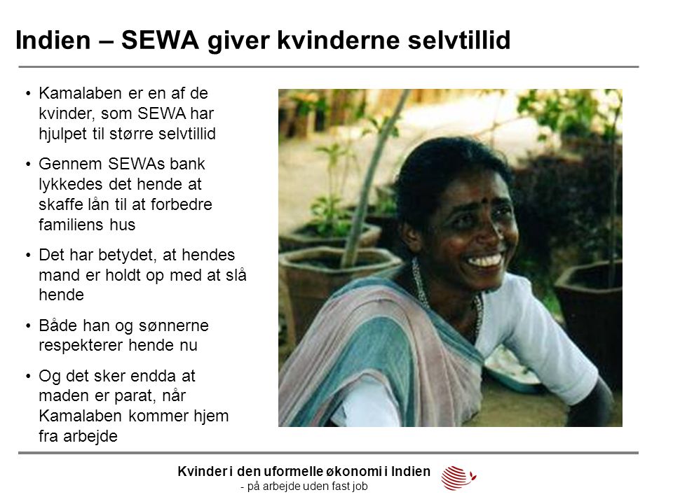 Indien – SEWA giver kvinderne selvtillid