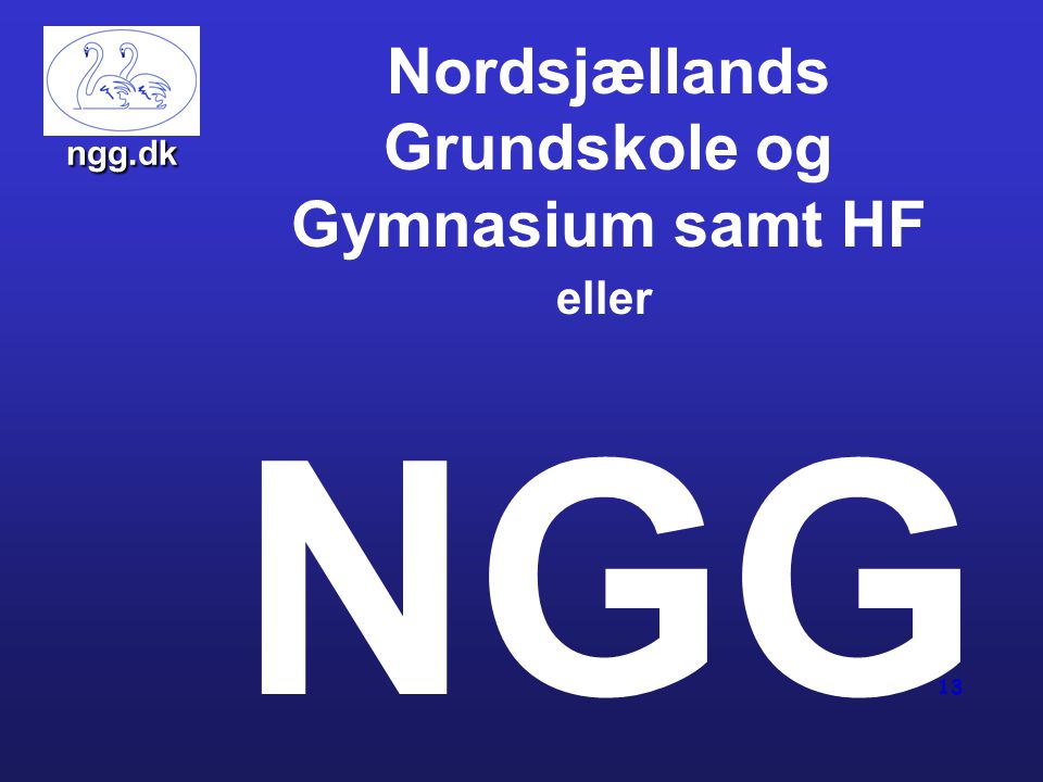 Nordsjællands Grundskole og Gymnasium samt HF