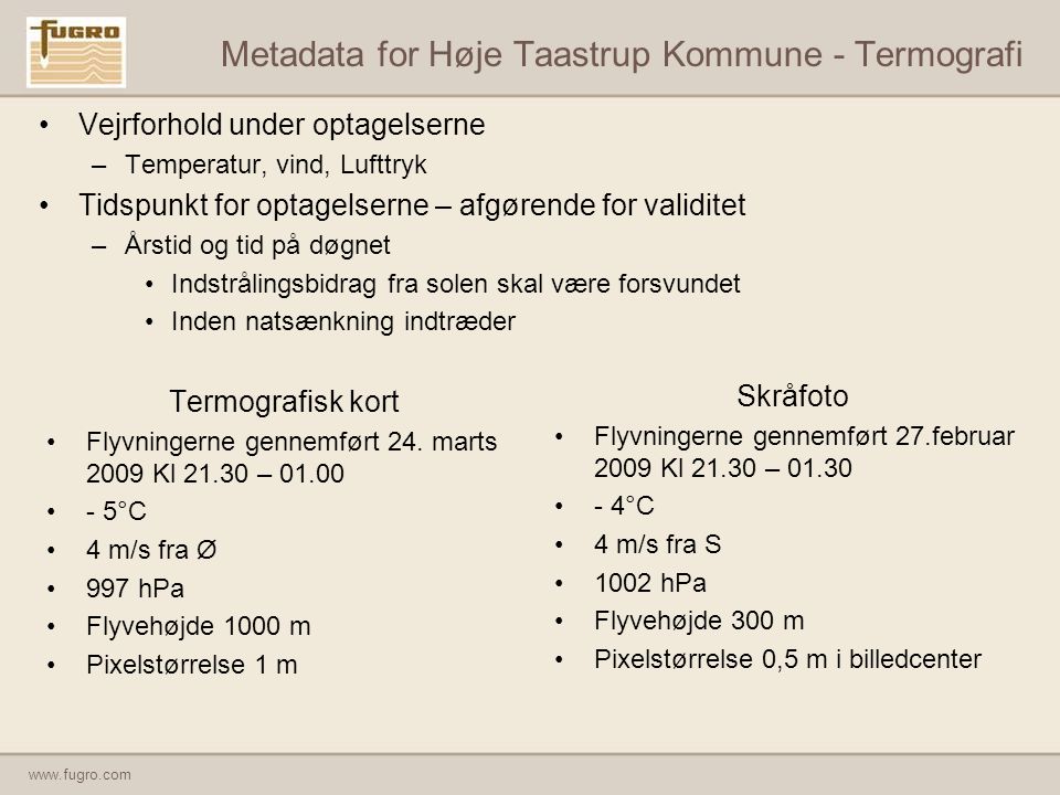 Metadata for Høje Taastrup Kommune - Termografi