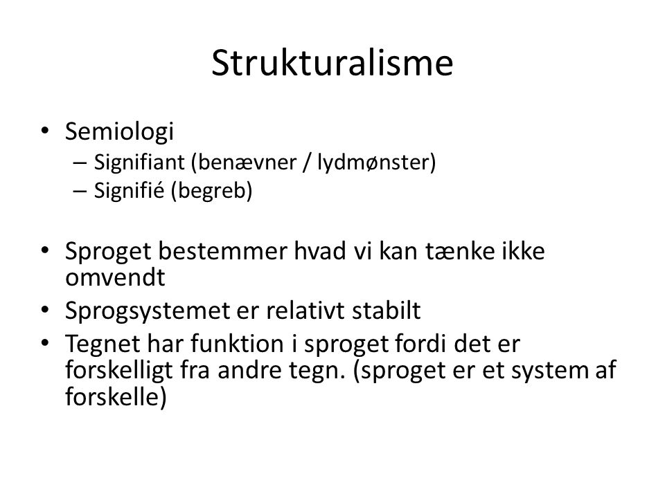 Strukturalisme Semiologi