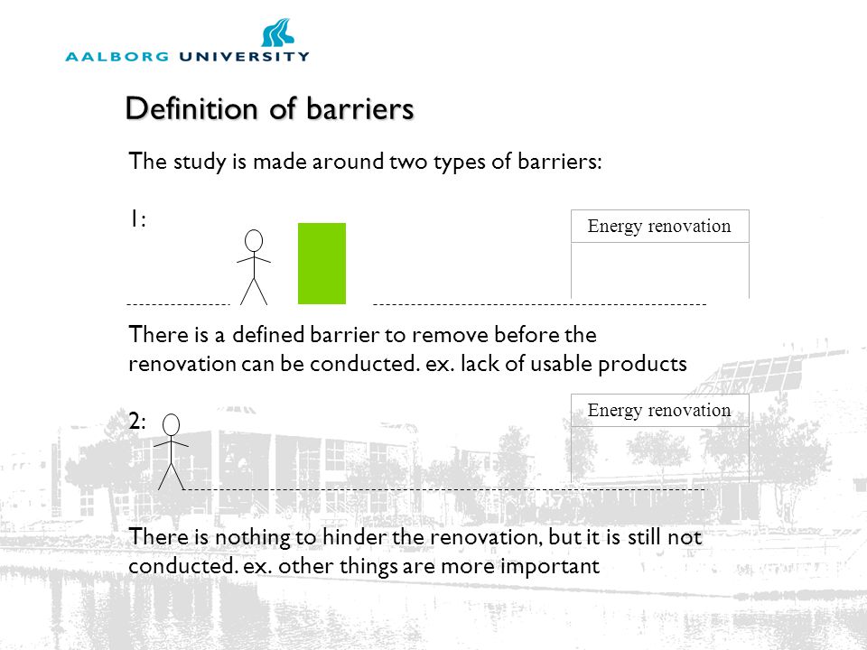 Definition of barriers