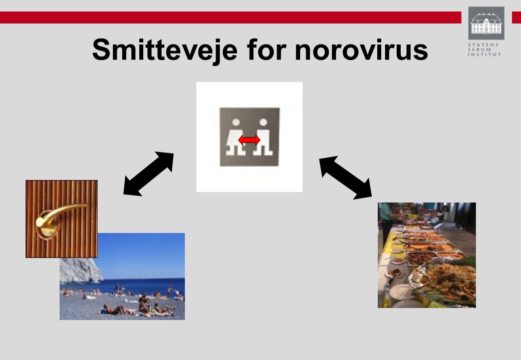 Smitteveje for norovirus