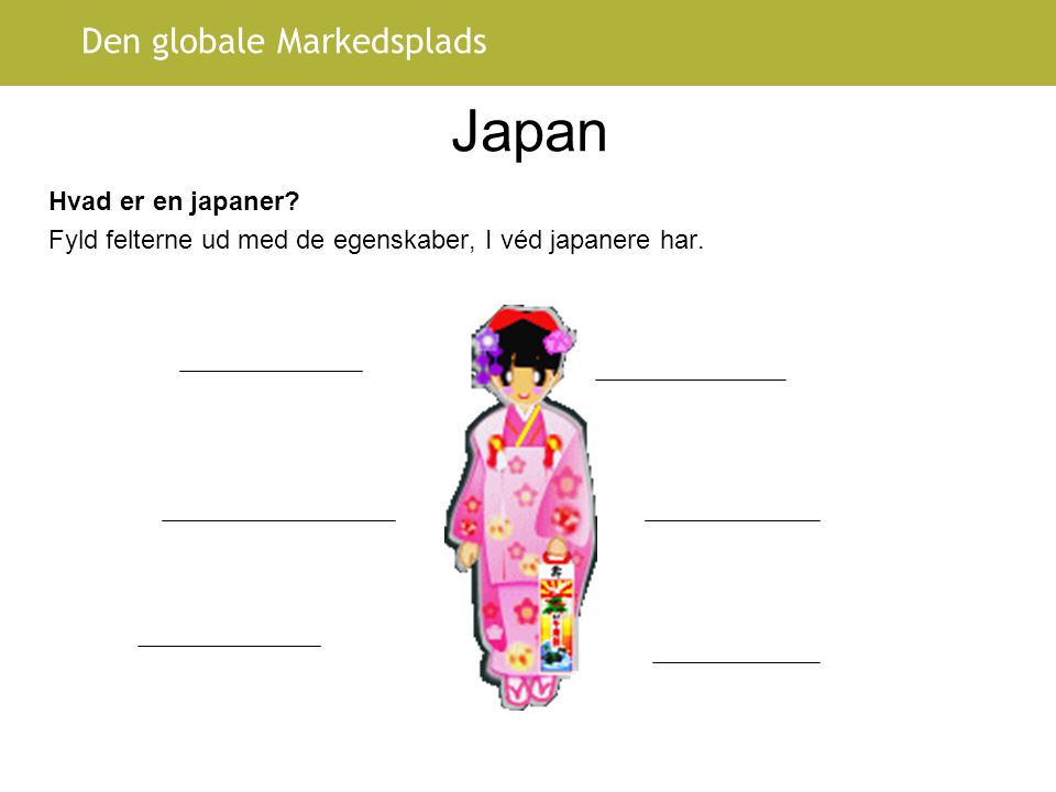 Japan Hvad er en japaner