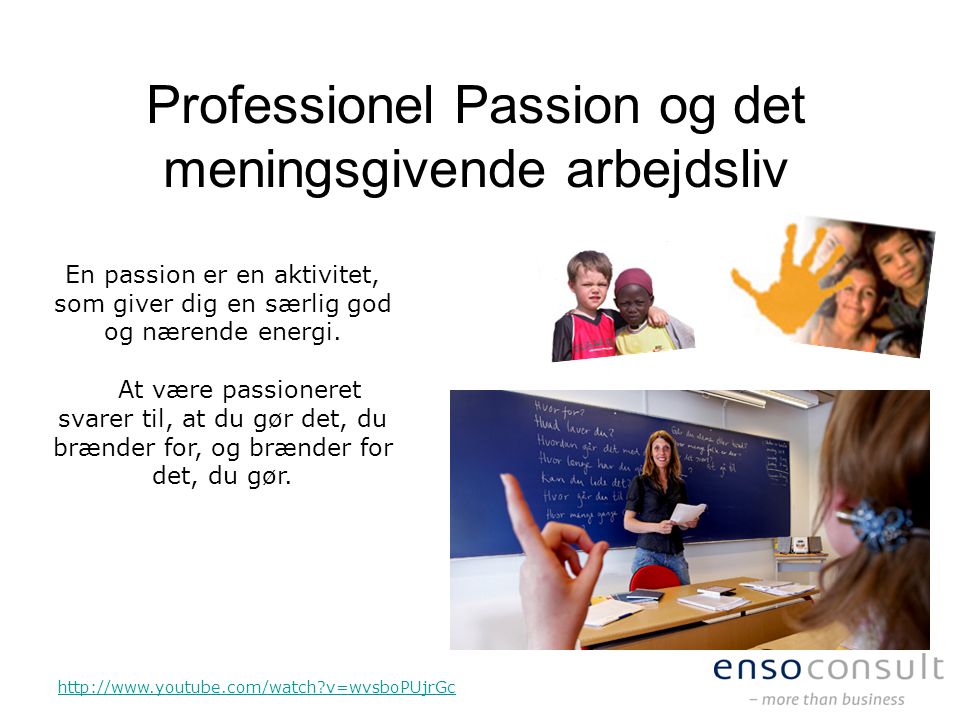 Professionel Passion og det meningsgivende arbejdsliv